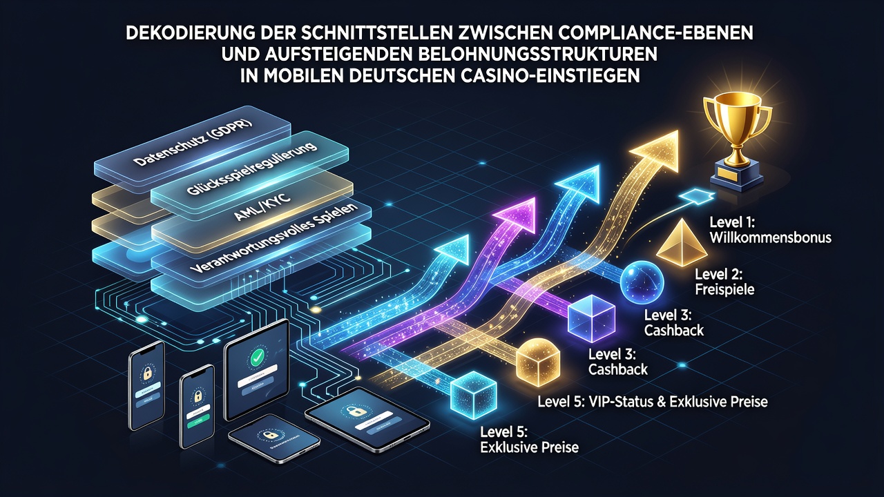 Darstellung der Schnittstellen zwischen Compliance und Belohnungsstrukturen in mobilen deutschen Casinos