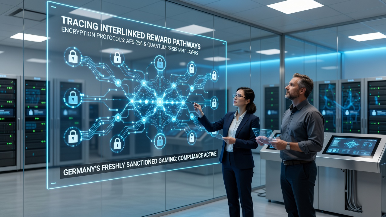 Illustration der Synchronisation von Belohnungspfaden mit Verschlüsselungstechnologien in deutschen Casino-Umgebungen